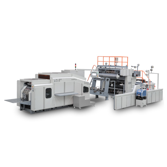 LQ-F13T/18T Fully Auto Roll-fed Square Bottom Paper Bag Machine (Twisted Handle)